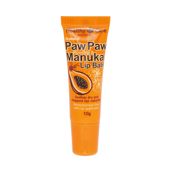 Healthy Care Paw Paw Rosehip & Manuka Lip Balm 10g