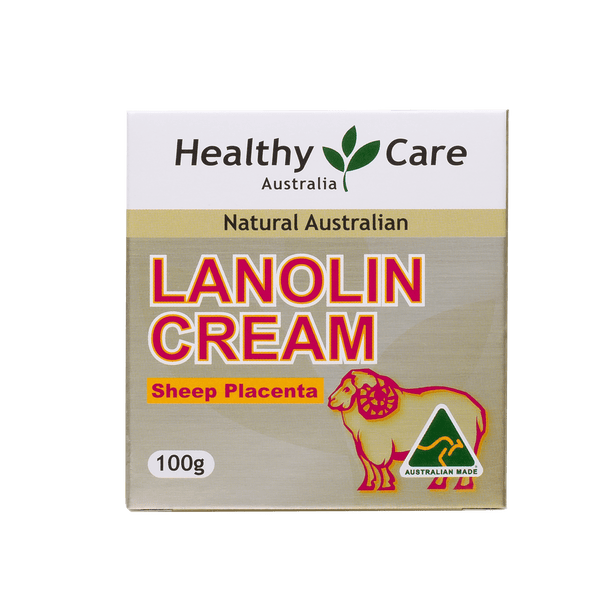 Healthy Care Lanolin with Sheep Placenta 100g