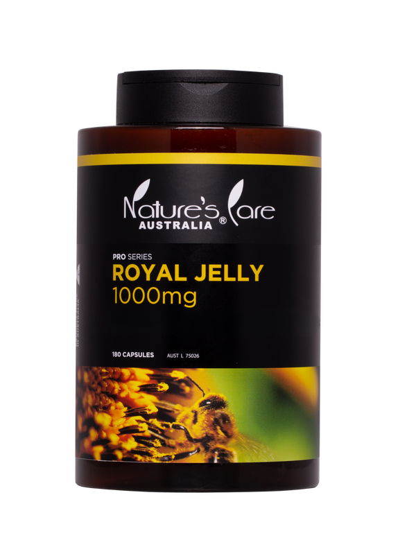 Nature's Care Royal Jelly 1000mg 180 Capsules