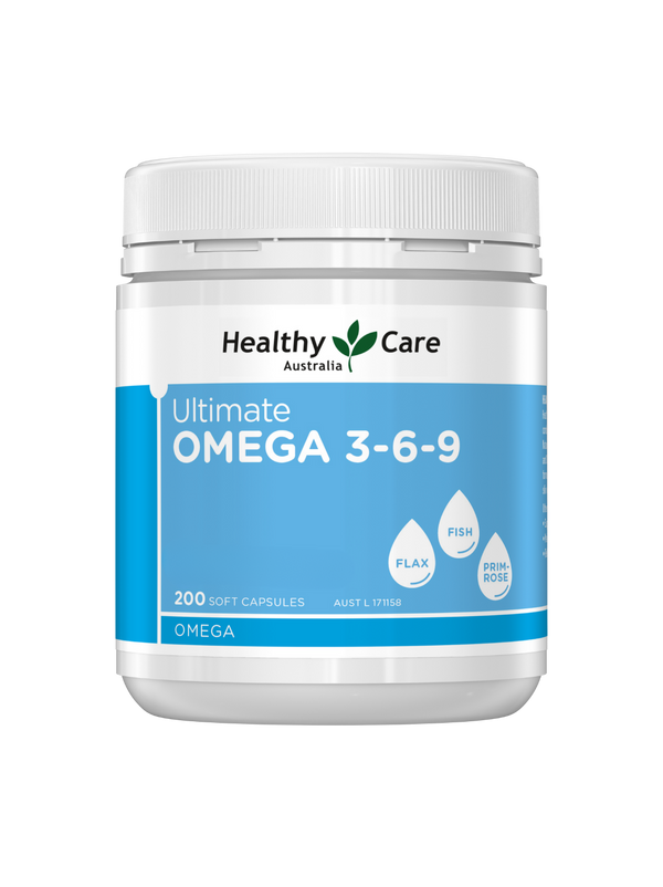 Healthy Care Ultimate Omega 3-6-9 200 Capsules