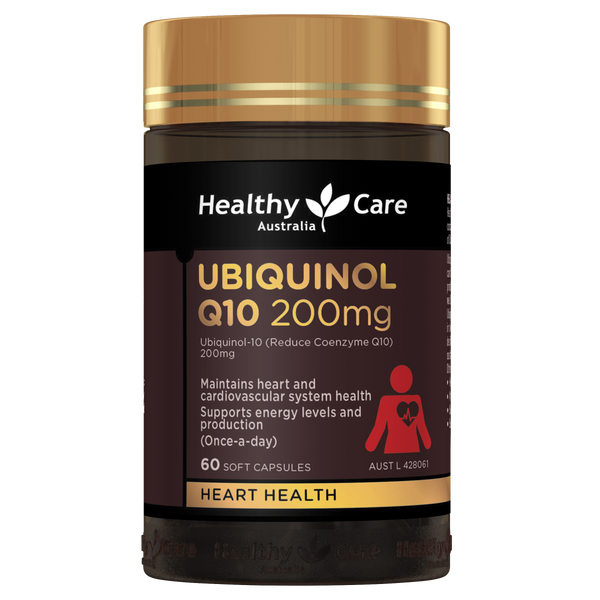 Healthy Care Ubiquinol Q10 200mg 60 Capsules
