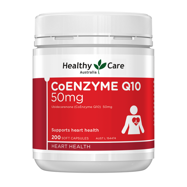 Healthy Care CoEnzyme Q10 50mg 200 Capsules
