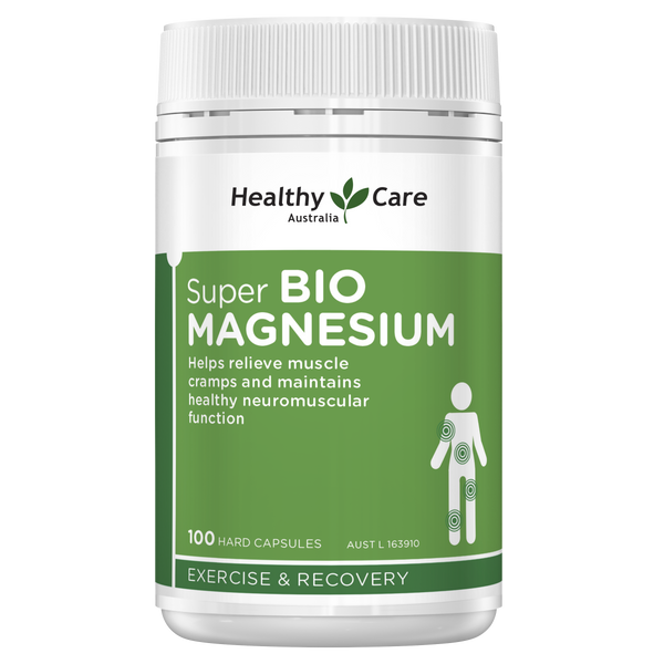 Healthy Care Super Bio Magnesium 100 Capsules