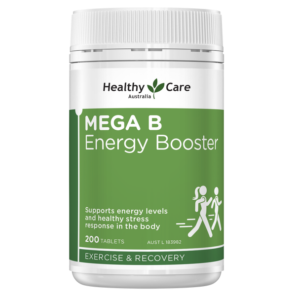 Healthy Care Mega B Energy Booster 200 Tablets