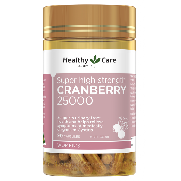 Healthy Care Super High Strength Cranberry 25000 90 Capsules