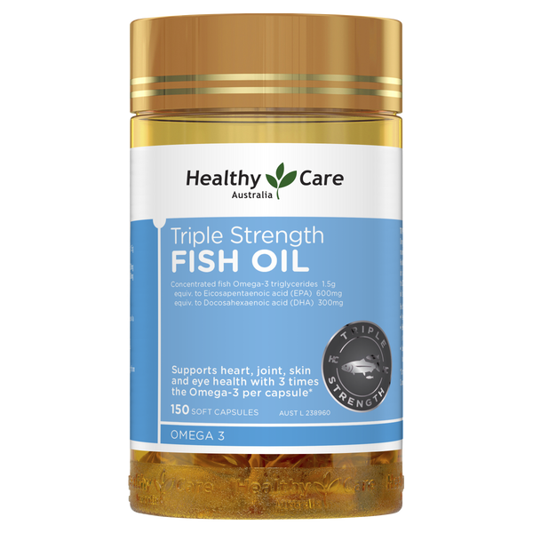 Healthy Care Triple Strength Fish Oil 150 Capsules