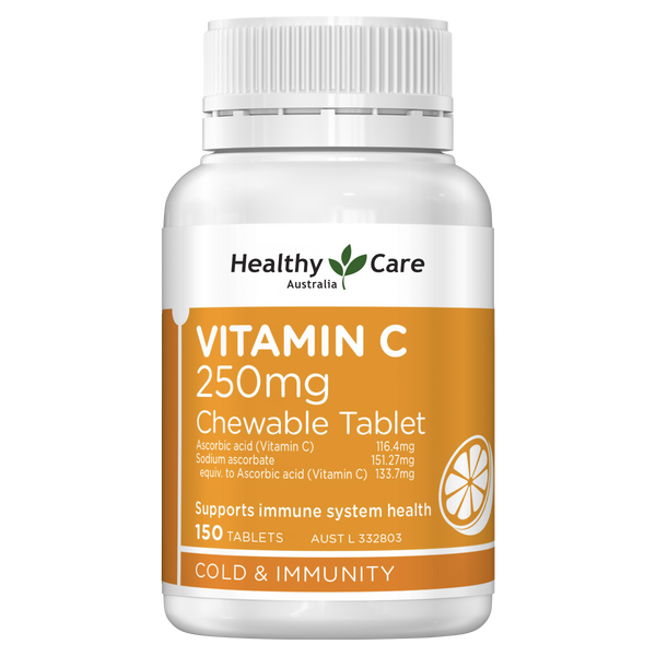Healthy Care Vitamin C 250mg 150 Tablets