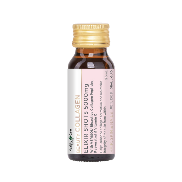 Healthy Care Beauty Collagen Elixir Shots 5000mg 25mL x 7 bottles