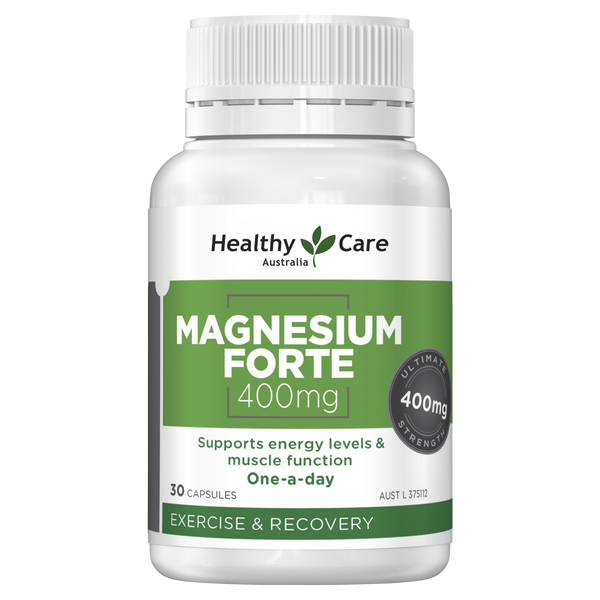 Healthy Care Magnesium Forte 400mg 30 Capsules
