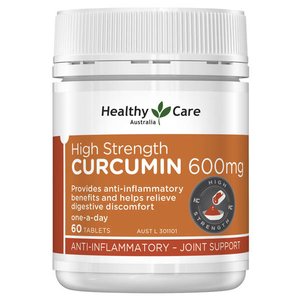 Healthy Care High Strength Curcumin 600mg 60 Tablets