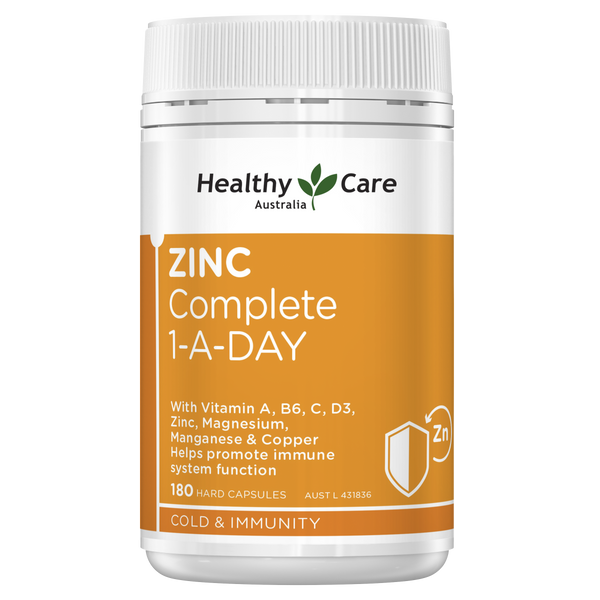 Healthy Care Zinc Complete 1 - A Day 180 Capsules