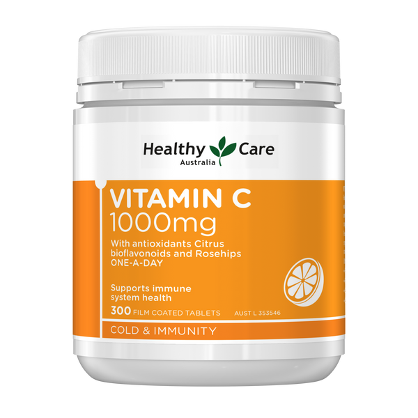 Healthy Care Vitamin C 1000mg 300 Tablets