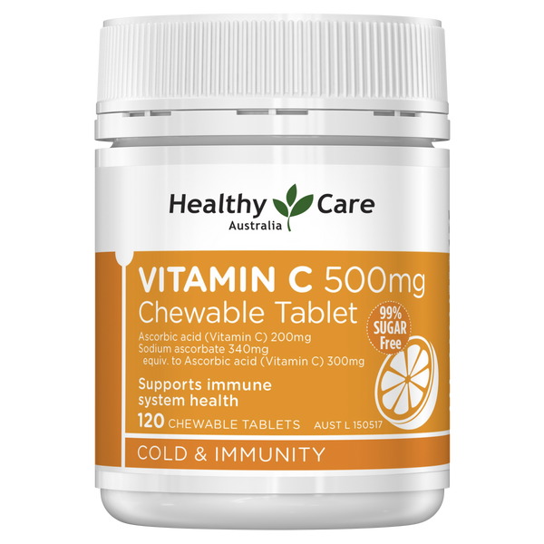 Healthy Care Vitamin C 500mg 120 Tablets
