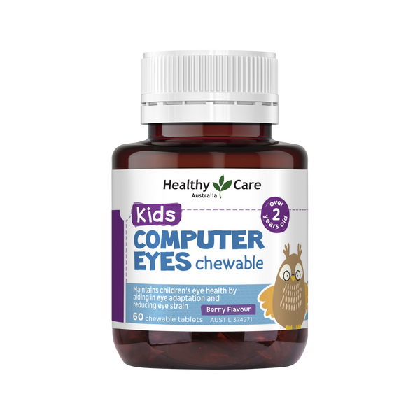 Healthy Care Kids Computer Eye 60 Chewable Tablets