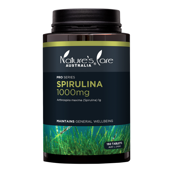 Nature's Care Spirulina 1000mg 150 Tablets