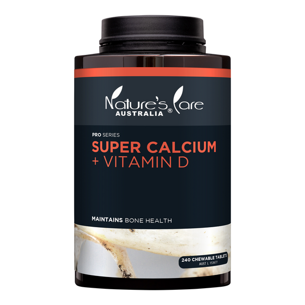 Nature's Care Super Calcium + Vitamin D 240 Tablets