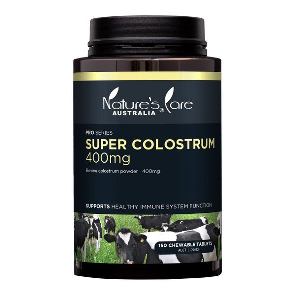 Nature's Care Super Colostrum 400mg 150 Tablets