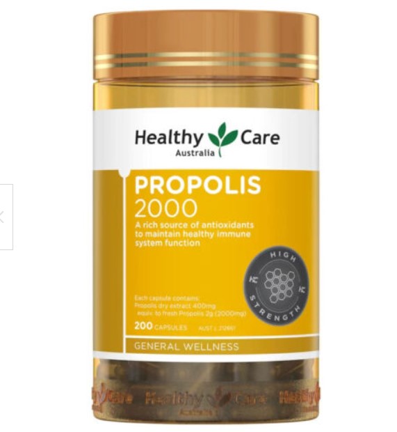 Healthy Care Propolis 2000mg 200 Capsules
