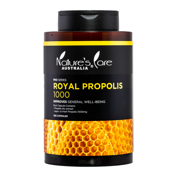 Nature's Care Royal Propolis 1000mg 365 Capsules