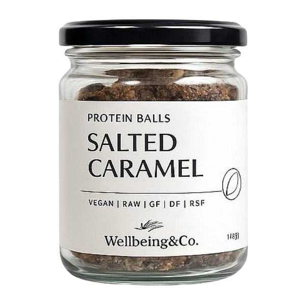 Naked Foods Salty Caramel Protein Bites Jar